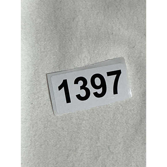 Men’s Xl Black White Sweater Jacket Lined Zip Front Heavy Wool - Picture 6 of 6